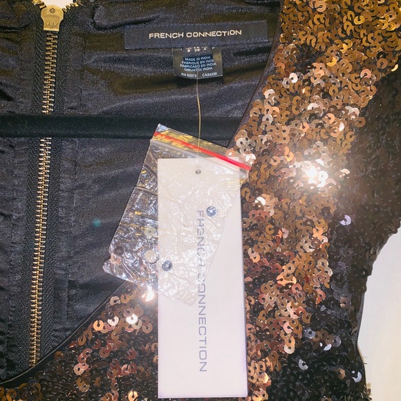 French Connection Sequin Moonray Dress :: 4 - Picture 4 of 6